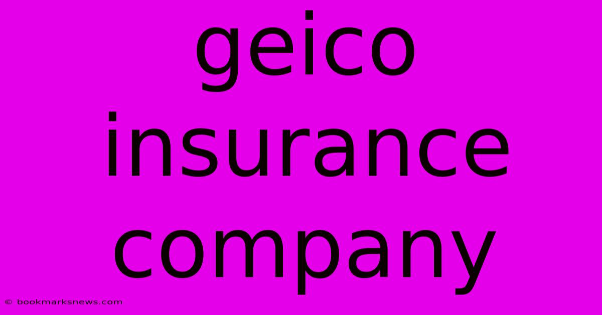 Geico Insurance Company