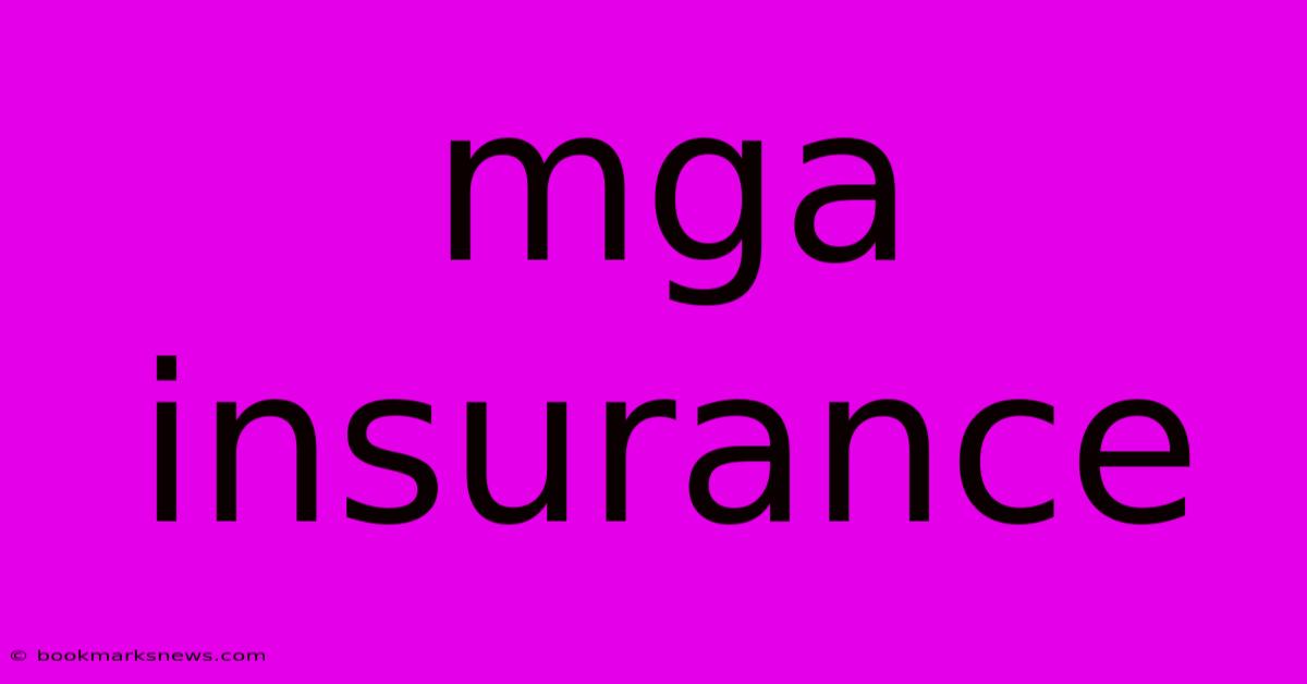 Mga Insurance