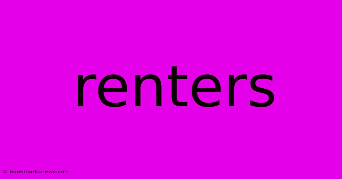 Renters