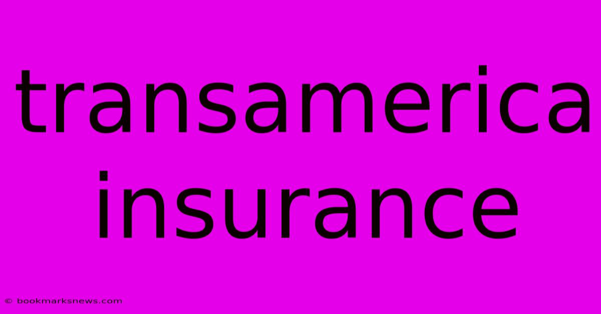 Transamerica Insurance