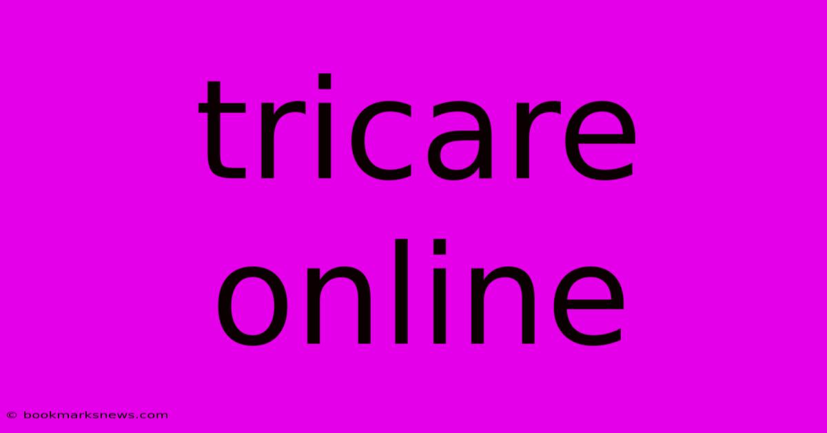 Tricare Online